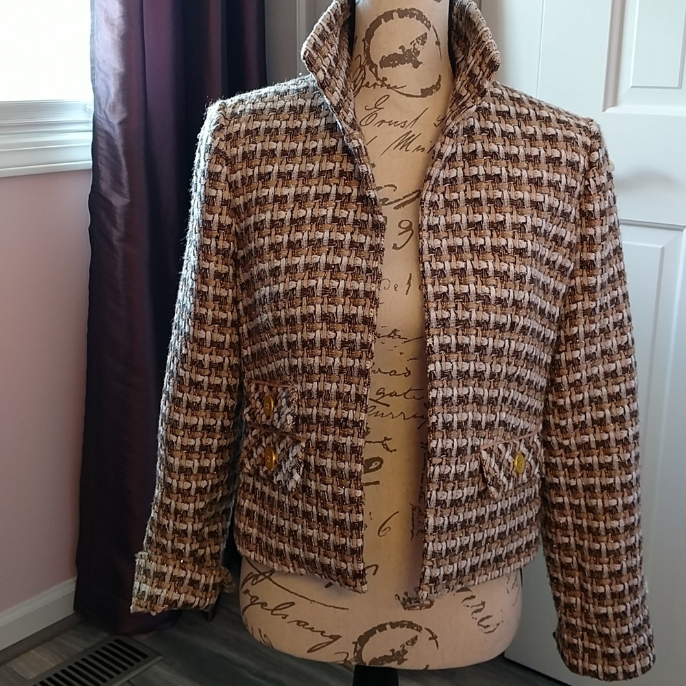 Chico's Cropped Blazer